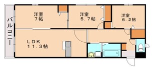 サンコート弥生の物件間取画像